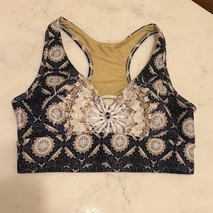 Wolvn Threads Active Wear Tank. Size S. Mandala pattern. Barely Used.